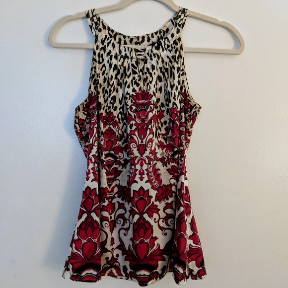 White House Black Market Tops - whitehouseblackmarket blouse cranberry colored